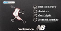 New Balance NEW BALANCE NBU76 Jogging 2páry ponožky Coolmax Barva: bílá, Velikost: 39-42