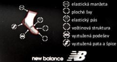 New Balance NEW BALANCE NBU72 Jogging 2páry ponožky Barva: oranžová, Velikost: 39-42