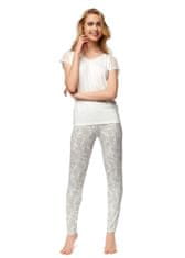 Esotiq Esotig 37371 dámské pyžamo dlouhé Barva: šedá, Velikost: S