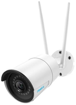 Bezpečností IP kamera Reolink RLC-410W-4MP, detekce pohybu, upozornění, zoning, dvoucestné audio, mikrofon, reproduktor