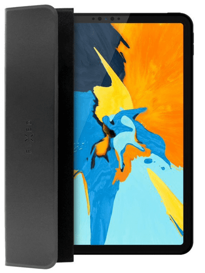 FIXED Pouzdro Padcover pro Apple iPad Mini 5 (2019)/Mini 4 se stojánkem, podpora Sleep and Wake, temně šedé FIXPC-271-DG
