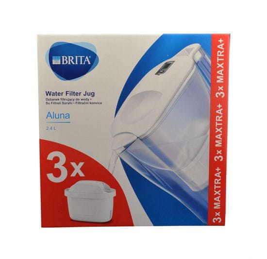 Brita Aluna Memo bílá 2,4 L (včetně 3MX+)