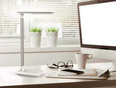 MAUL Stolní lampa "Jazzy", bílá, LED, USB, nastavitelná