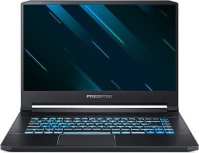herní notebook Acer Predator Triton 300 (NH.Q7AEC.001), Waves MaxxAudio, NVIDIA GeForce GTX 1650, intel core i5, RGB podsvícená herní klávesnice