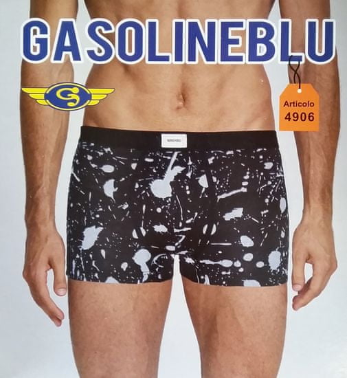 Gasoline Blu 4906 pánské boxerky Barva: šedá, Velikost: M