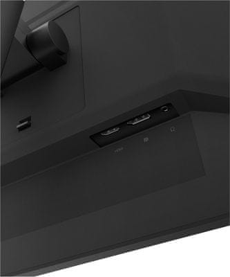 gamer monitor Lenovo G25-10 (65FEGAC2EU) kombinált hangport 3 USB akasztó a fejhallgató elhelyezésére