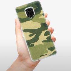 iSaprio Silikonové pouzdro - Green Camuflage 01 pro Xiaomi Redmi Note 9 Pro