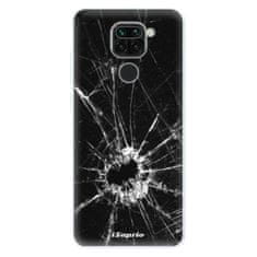 iSaprio Silikonové pouzdro - Broken Glass 10 pro Xiaomi Redmi Note 9