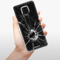 iSaprio Silikonové pouzdro - Broken Glass 10 pro Xiaomi Redmi Note 9 Pro
