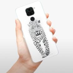 iSaprio Silikonové pouzdro - White Jaguar pro Xiaomi Redmi Note 9