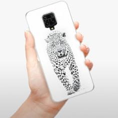 iSaprio Silikonové pouzdro - White Jaguar pro Xiaomi Redmi Note 9 Pro