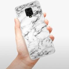 iSaprio Silikonové pouzdro - White Marble 01 pro Xiaomi Redmi Note 9 Pro