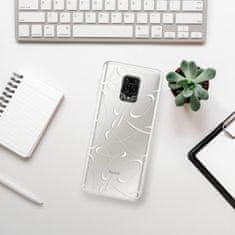 iSaprio Silikonové pouzdro - Fancy - white pro Xiaomi Redmi Note 9 Pro