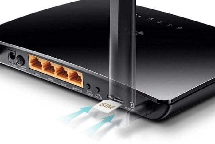 TP-Link TL-MR150 (TL-MR150) router modem pokrytí celé domácnosti
