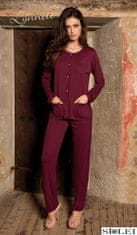 Sielei JP14 dámské pyžamo Barva: růžová, Velikost: 2XL