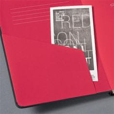 Sigel Exkluzivní zápisník "Conceptum Red Edition", černo-červená, A4, čtverečkovaný, 97 listů, tvrdé desky, CO660