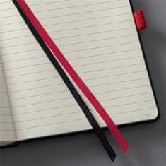 Sigel Exkluzivní zápisník "Conceptum Red Edition", černo-červená, A5, linkovaný, 97 listů, tvrdé desky, CO663