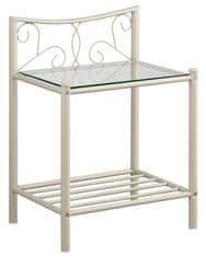 Danish Style Noční stolek Dion, 62 cm, bílá