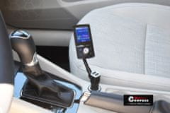 Compass Hands free FM transmitter LCD COLOR