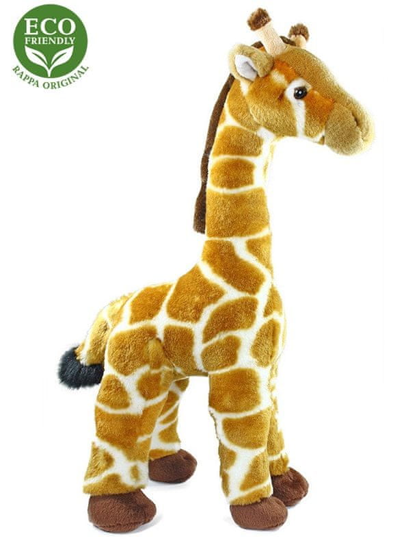 Rappa Plyšová žirafa stojící, 40 cm, ECO-FRIENDLY