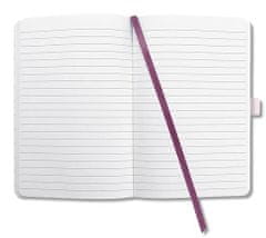 Sigel Exkluzivní zápisník “Jolie”, Red Romance, A6, linkovaný, 87 listů, tvrdé desky, JN300