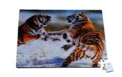The Purple Cow Puzzle 3D - Sibiřští bojující tygři 104 dílků
