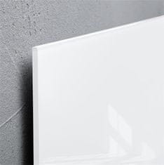 Sigel Magnetická skleněná tabule "Artverum", bílá, 100 x 65 x 1,5 cm, GL141