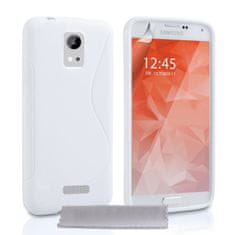 Caseflex gumené pouzdro Gel S-Line na Samsung Galaxy S6 bílé