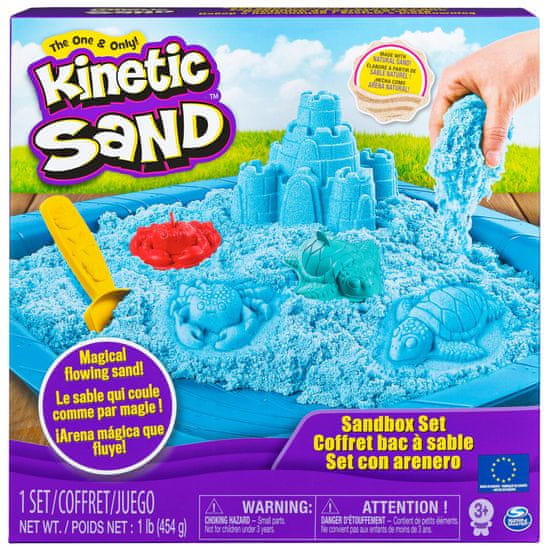 Kinetic Sand Box Sada 454 g modrá