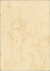 Sigel Mramorovaný papír, béžová, A4, 90g, 100 listů