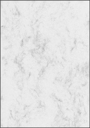 Sigel Mramorovaný papír, šedá, A4, 90g, 100 listů