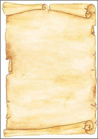 Sigel Papír s motivem pergamenu, A4, 90g, 50 listů