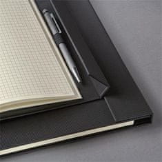 Sigel Záznamní kniha "Conceptum", černá, A4+, čtverečkovaný, 194 listů, magnetické zavírání, SIGEL