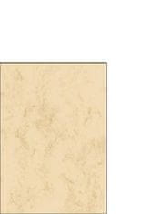 Sigel Papír s motivem, běžová, mramor, oboustranný, A5, 90 g, DP907