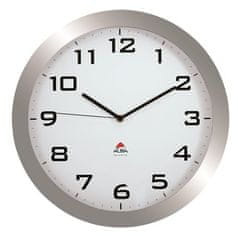 Alba Nástěnné hodiny "Horissimo", stříbrné, 38 cm