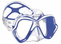 Mares Maska X-Vision Liquidskin Ultra transparent/modrá/bílá