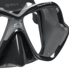 Mares Maska X-Vision Liquidskin Ultra černá/šedá