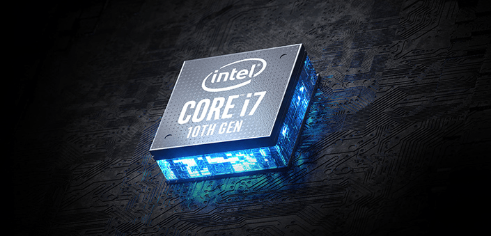 herní notebook MSI GF63 Thin 10SC-207CZ Intel Core 9. generace Coffee Lake vyšší pracovní frekvence nová architektura nárůst výkonu