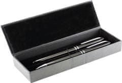 Kuličkové pero a roller v dárkovém boxu DANETTA, černá