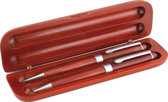 Dřevěné kuličkové pero a mikrotužka JATYN
