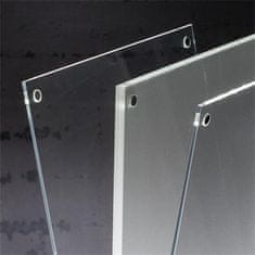 Sigel Stolní rámeček, svislý, LED, A4, černý
