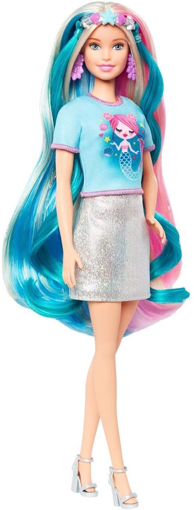 Mattel Barbie Panenka s pohádkovými vlasy