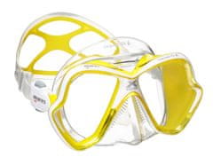 Mares Maska X-Vision Liquidskin Ultra transparent/žlutá