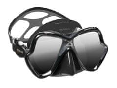 Mares Maska X-Vision Liquidskin Ultra černá, stříbrně tónovaná skla