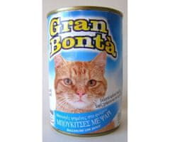 Trixie Gran bonta konzerva s rybou pro kočky 400g, monge