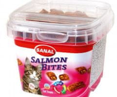 Sanal Salmon bites - křupavé polštářky s lososem 75g
