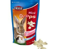 Trixie Mini dropsy jogurtové pro morčata, králíky 75g,