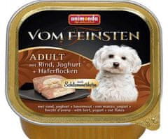 Animonda V. feinsten core hovězí, jogurt + vločky pro psy 150g