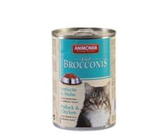 Animonda Konzerva brocconis - treska, kuře pro kočky 400g