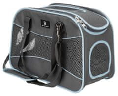 Trixie Transportní taška alison, 20x29x43cm, šedá/modrá